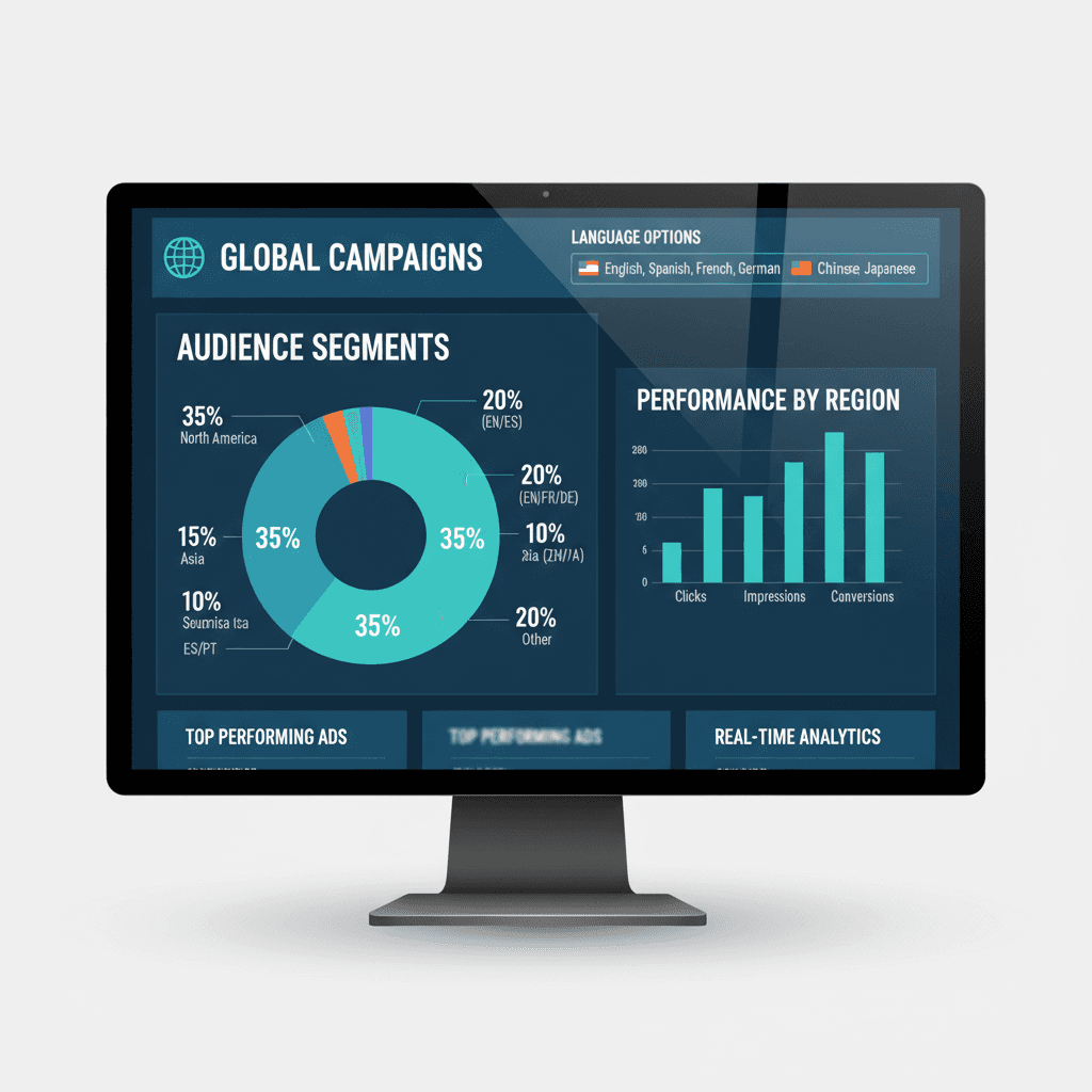 Multi-language campaign dashboard