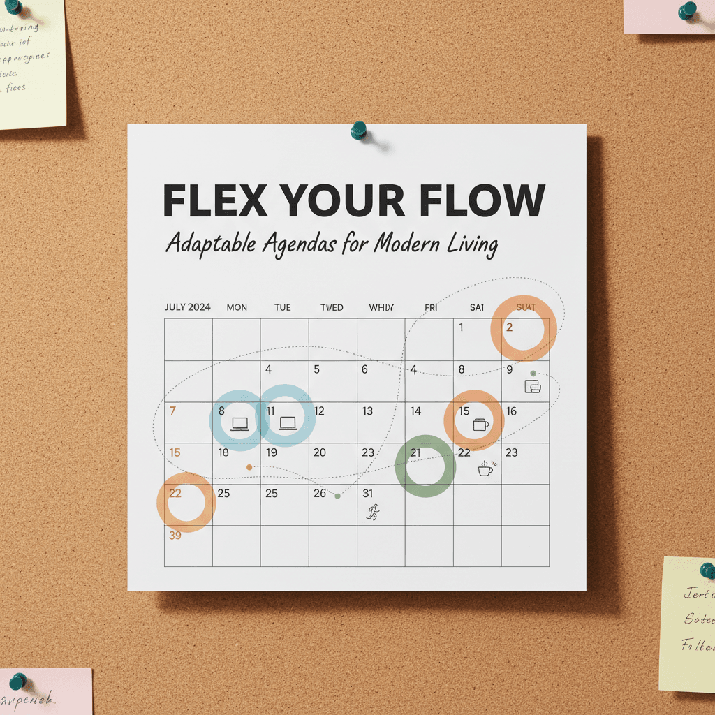 Flexible month-to-month contract calendar